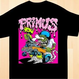 Primus Unisex Pink Graphic T-Shirt